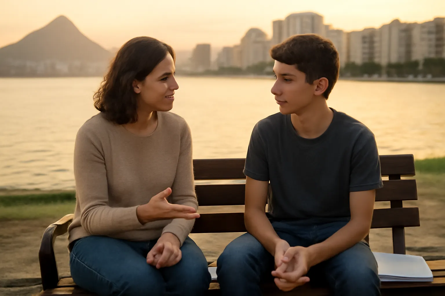 Como falar com seu adolescente sobre saúde mental: roteiro acolhedor para pais em Niterói - psicologia Niterói